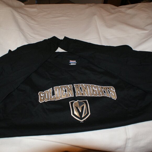 VGK  Fans must have Long Sleeve Beefy T by Hanes Size 2XL Pre-Shrunk Go Knights! - Picture 8 of 12